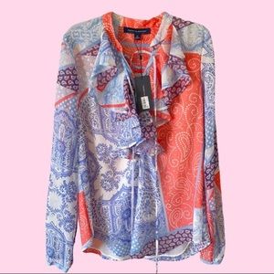 Tommy Hilfiger patchwork blouse